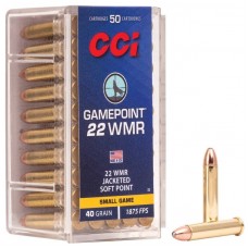 CCI Gamepoint 22WMR 40gr Ammunition