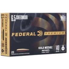 Federal Gold Medal Berger 6.5CM 140gr Ammunition