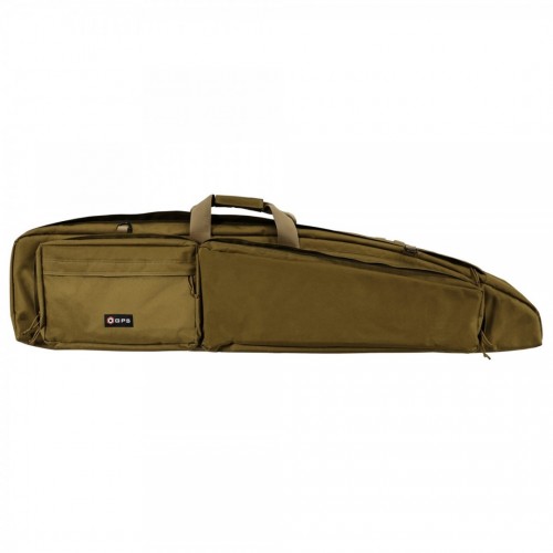 GPS Outdoors 50" Double Rifle Case - Tan