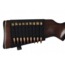 Grovtec Rifle Buttstock Ammo Holder - Black