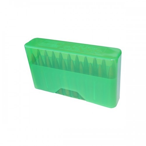 MTM Slip-Top Ammo Box - Clear Green