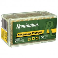 Remington Magnum Rimfire 22WMR 40gr JHP Ammunition
