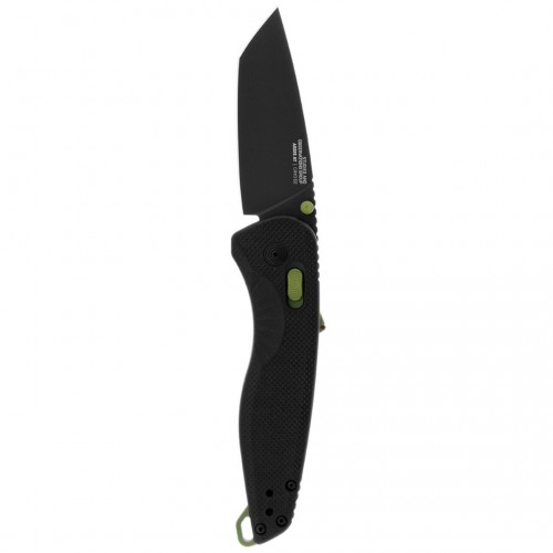 SOG Aegis AT Black & Green Pocket Knife