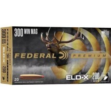 Federal Premium 300WinMag 200gr ELD-X Ammunition