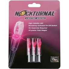 Nockturnal G Pink Lighted Nock - 3PK